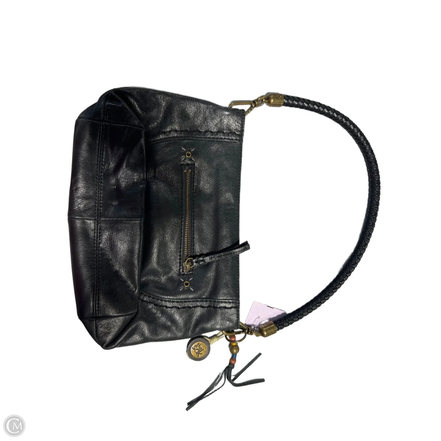 Handbag Leather By The Sak, Size: Medium