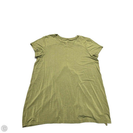 Top Short Sleeve By Lululemon In Green, Size: S