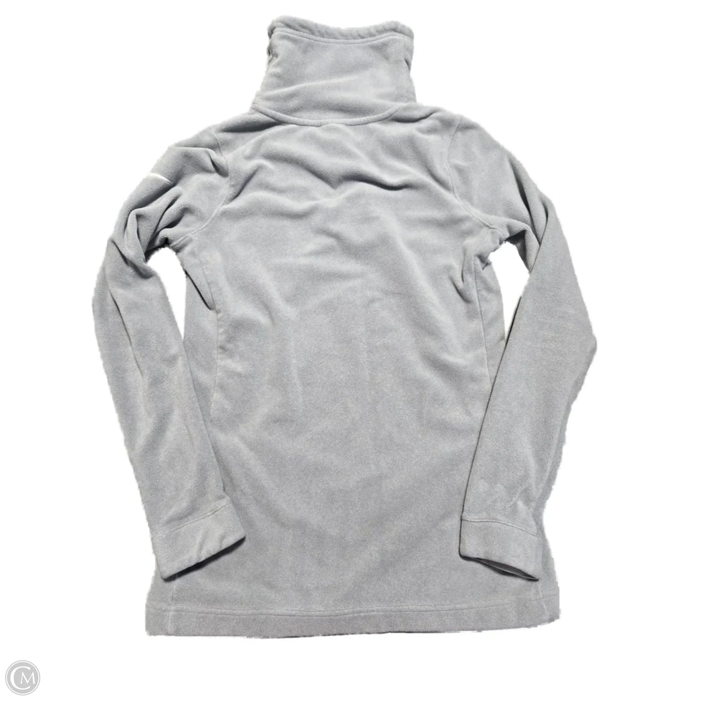 Top Long Sleeve By Nike In Grey, Size: S