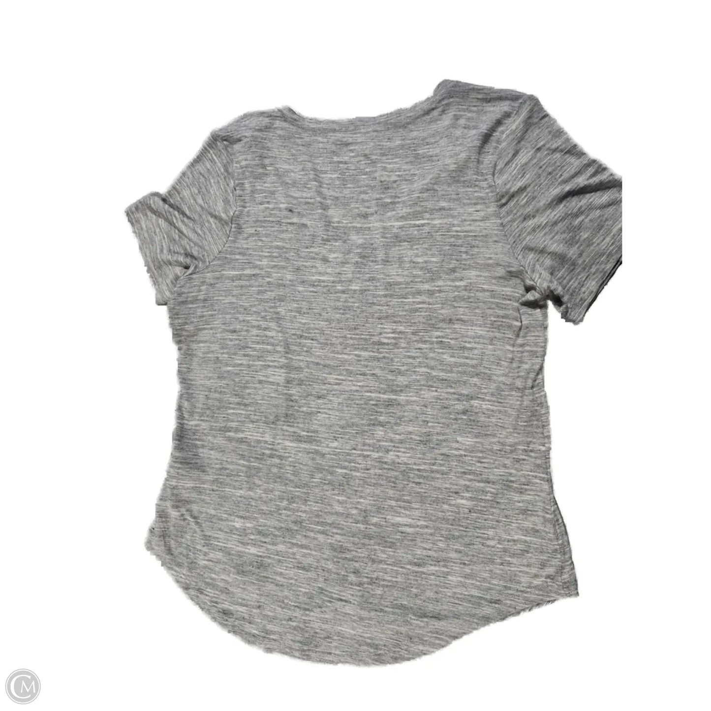 Top Short Sleeve By Old Navy In Grey, Size: M
