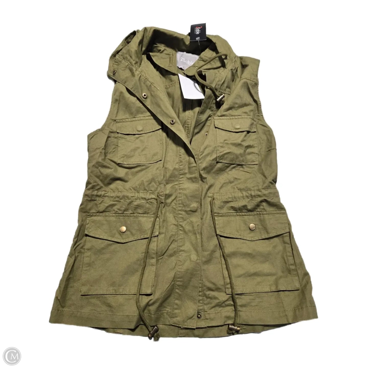 Vest Other By Cme In Green, Size: L