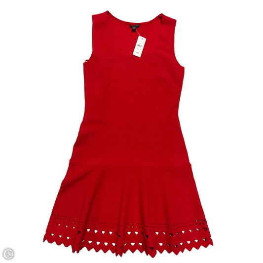 Dress Casual Short By Ann Taylor In Red, Size: Xs