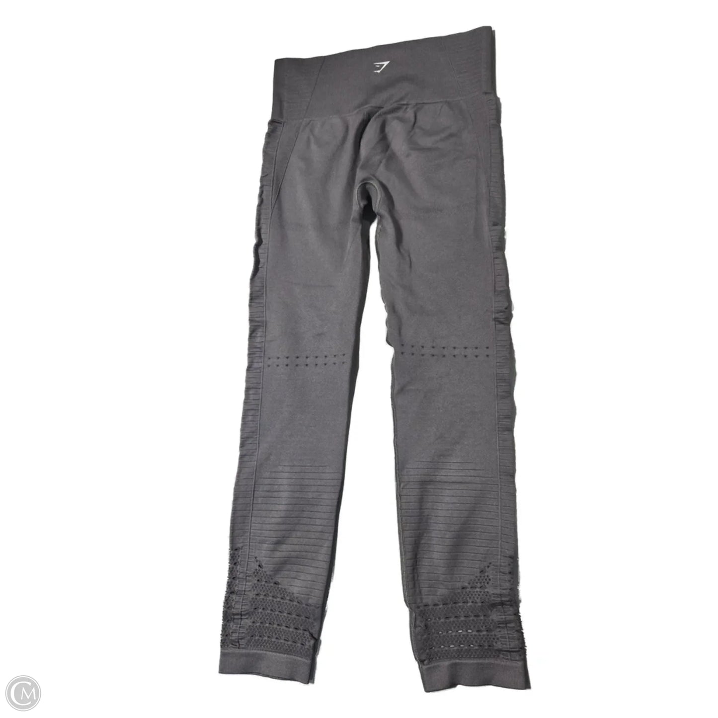 Athletic Leggings By Gym Shark In Grey, Size: M