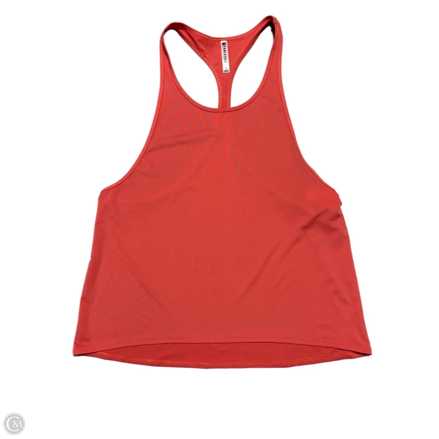 Athletic Tank Top By Fabletics In Coral, Size: M