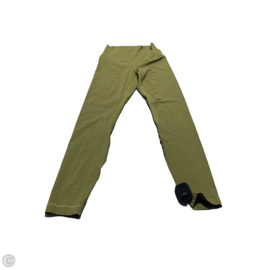 Athletic Leggings By Lululemon In Green, Size: S