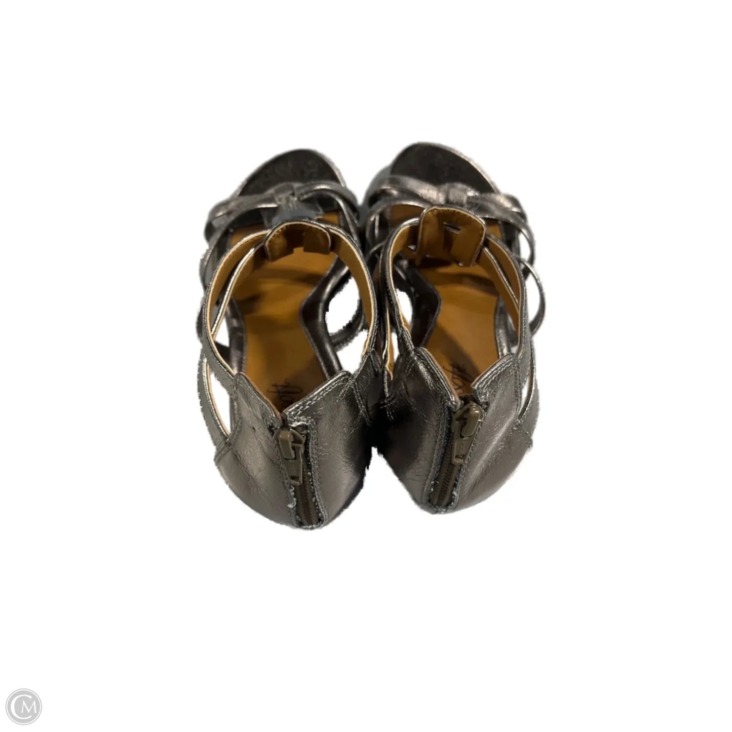 Sandals Flats By Sofft In Silver, Size: 8