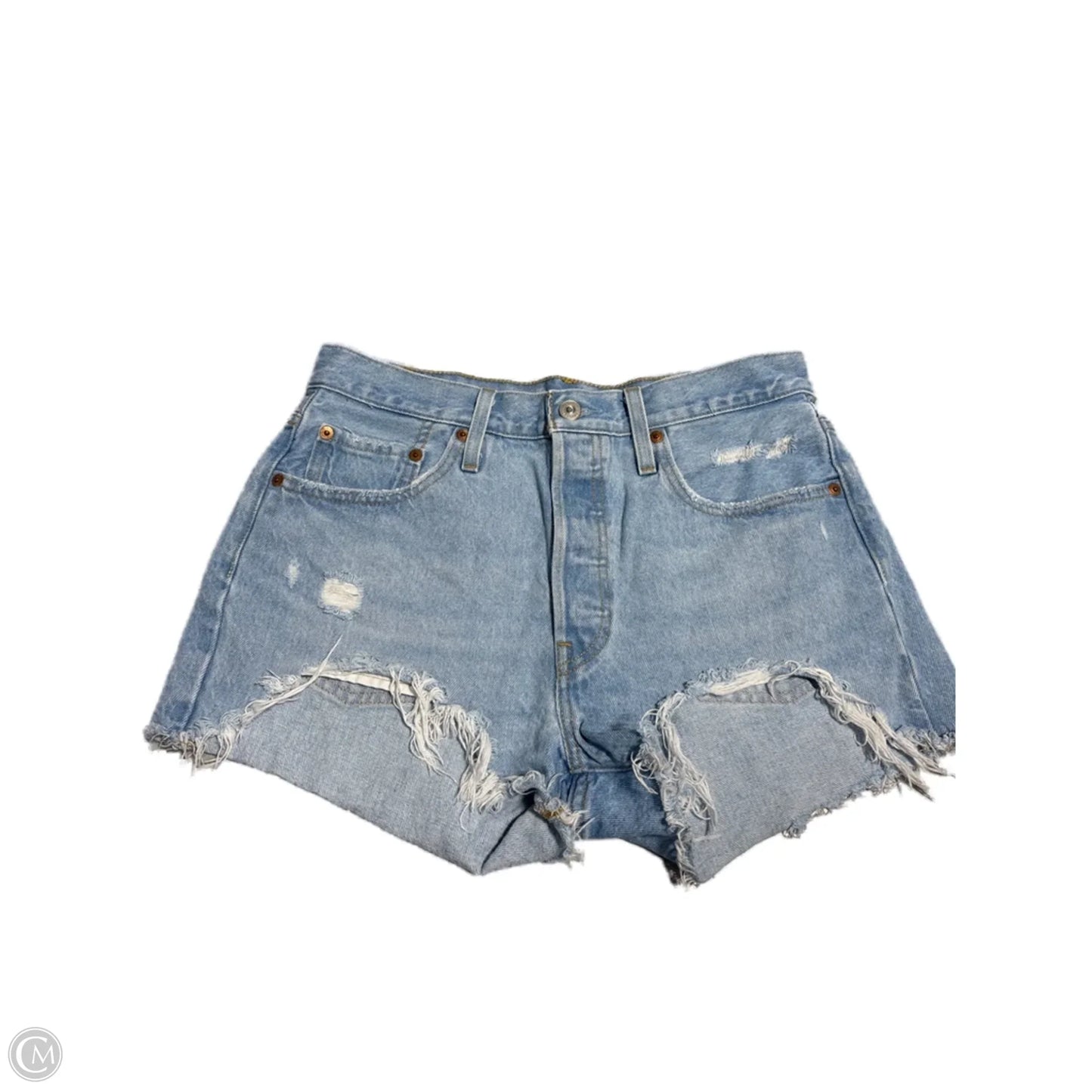 Shorts By Levis In Blue Denim, Size: 8