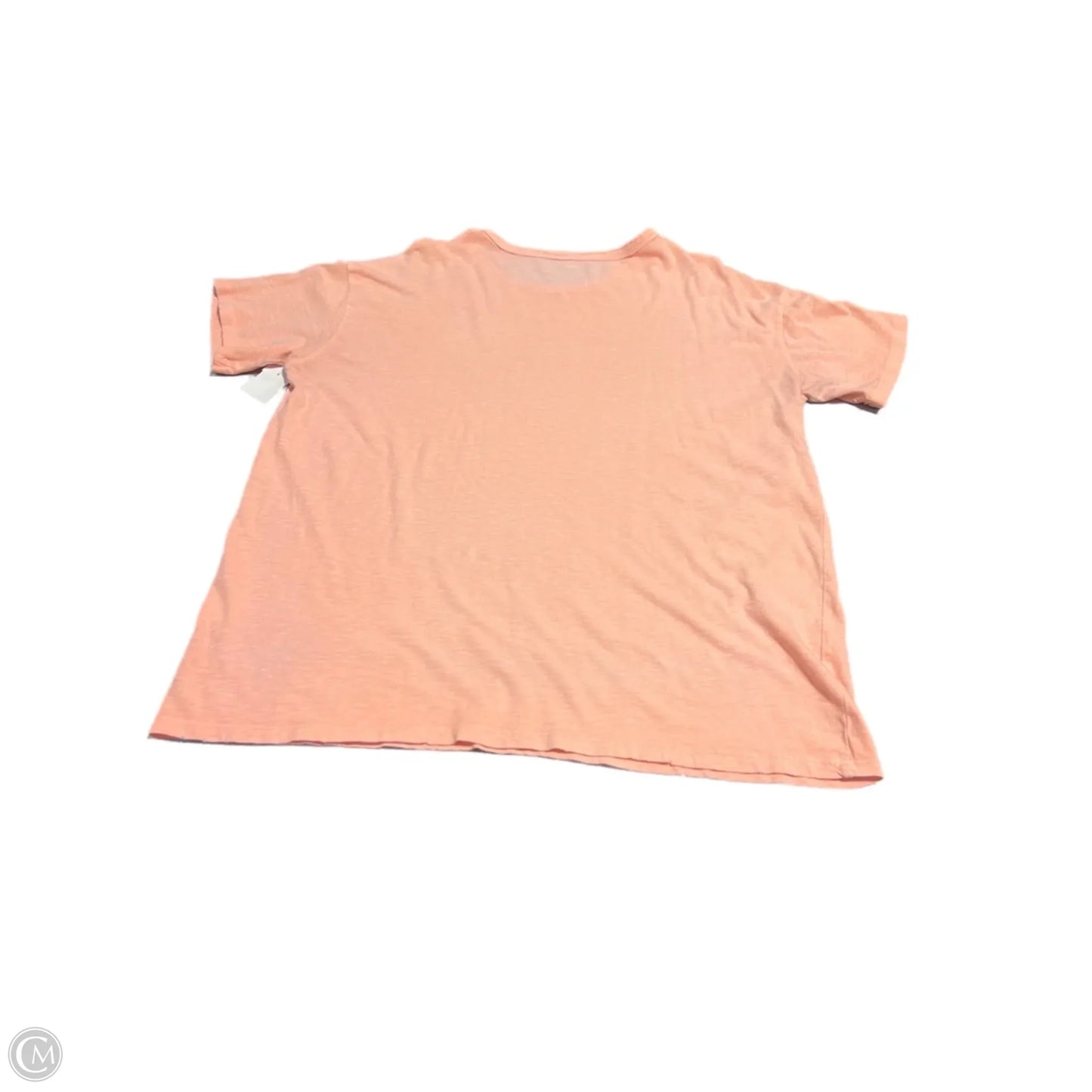 Top Short Sleeve Basic By Aerie In Peach, Size: M