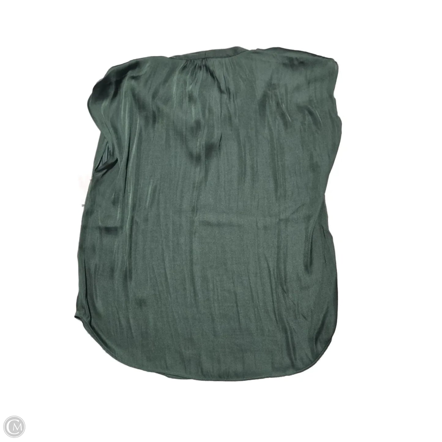 Top Sleeveless By Banana Republic In Green, Size: Xs