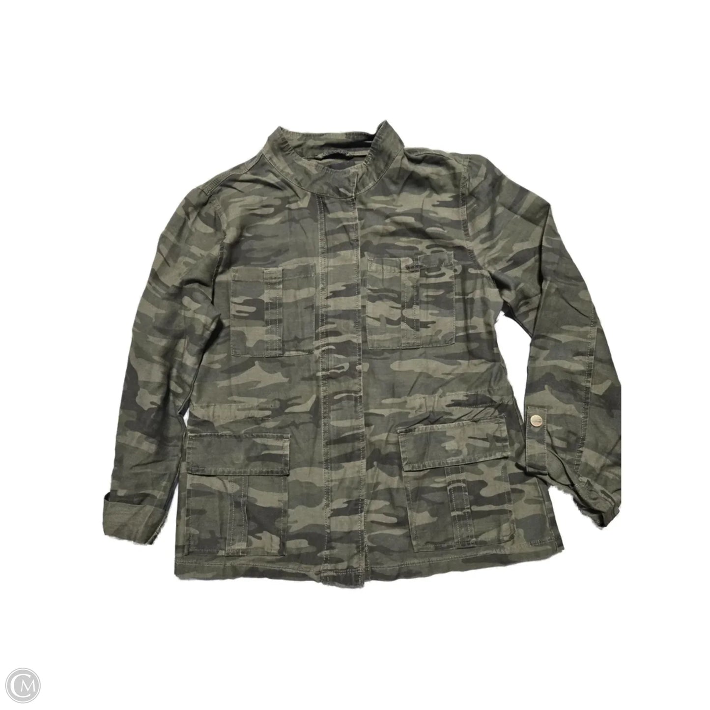 Top Long Sleeve By Sanctuary In Camouflage Print, Size: Xs