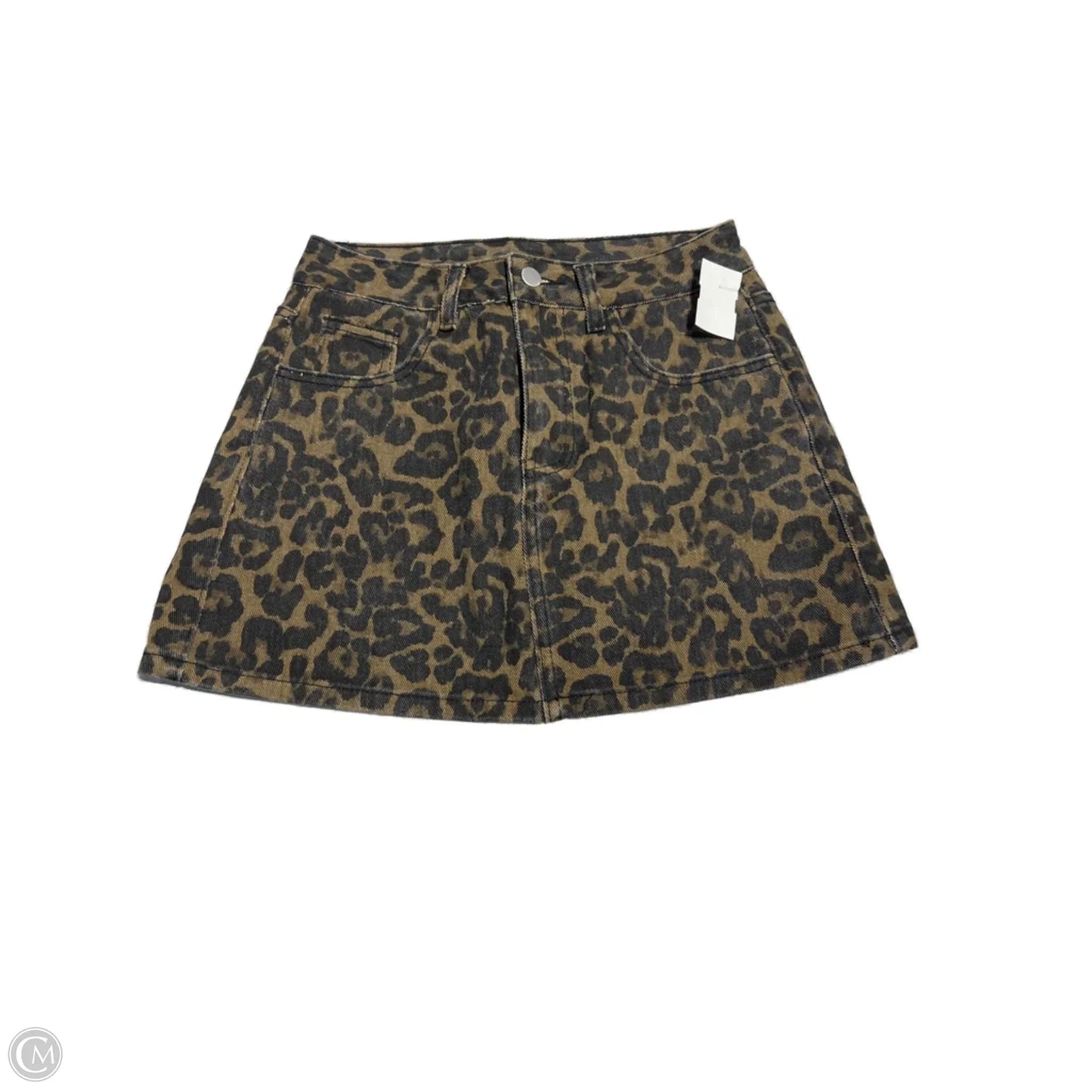 Skort By Cme In Animal Print, Size: M