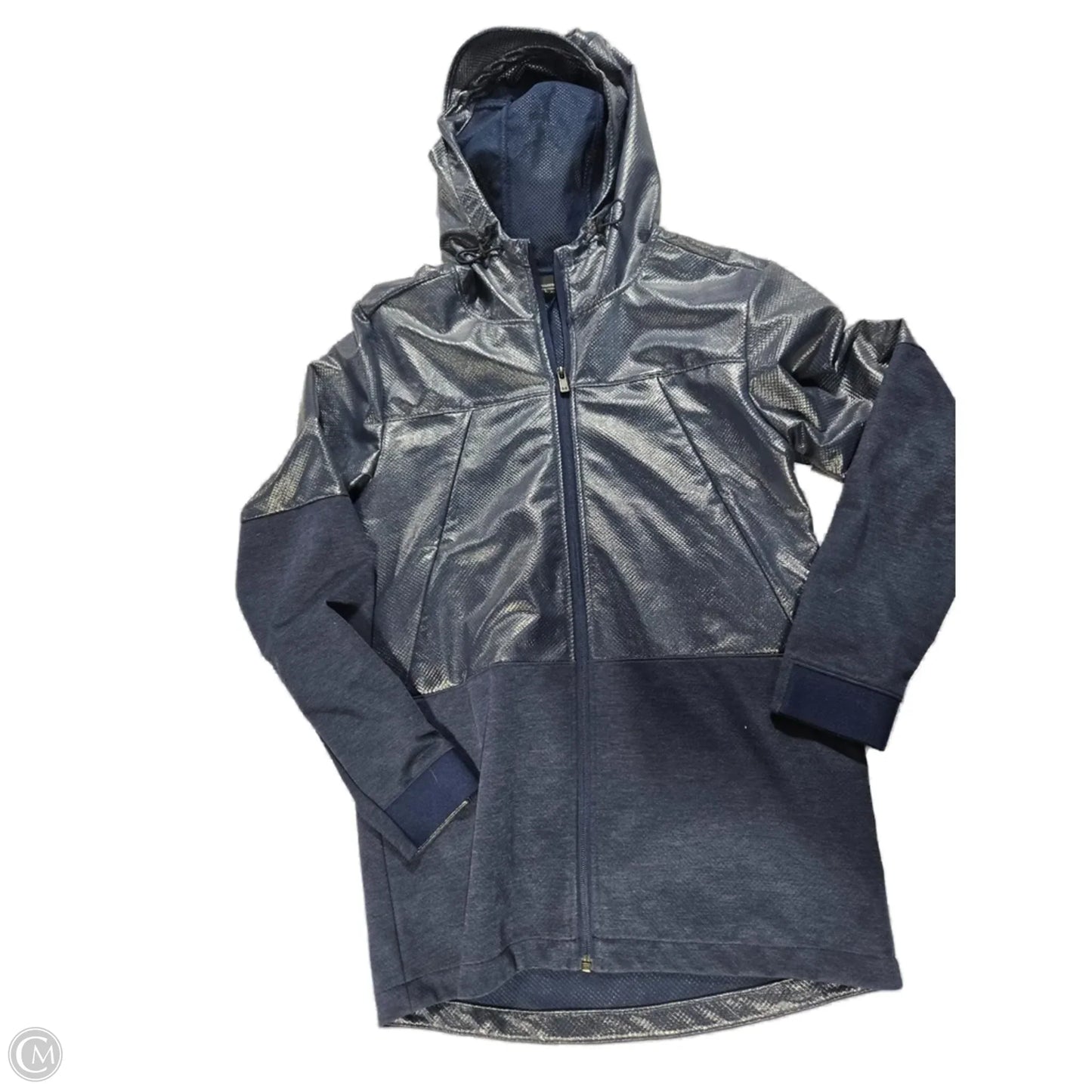 Jacket Windbreaker By Under Armour In Navy, Size: S