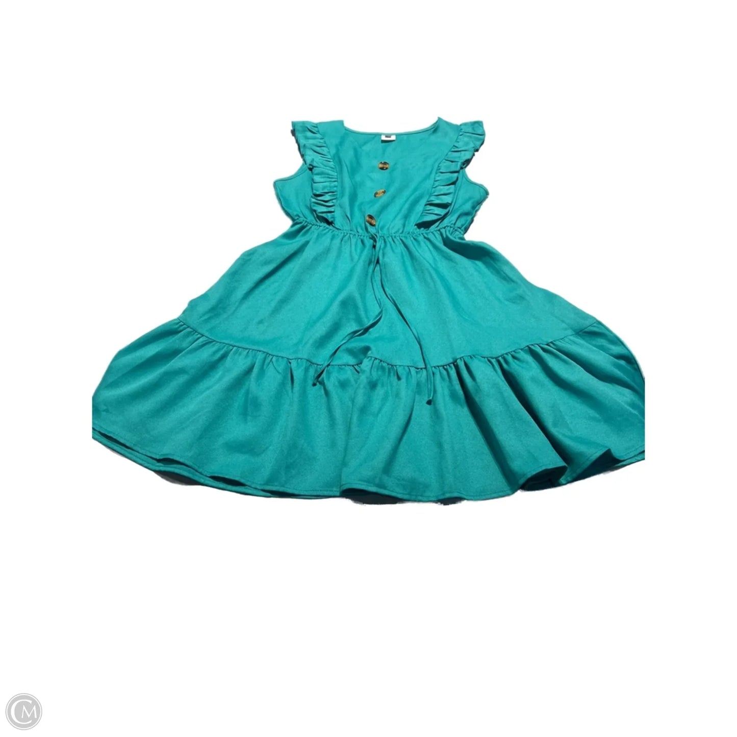 Dress Casual Short By Cmc In Green, Size: M