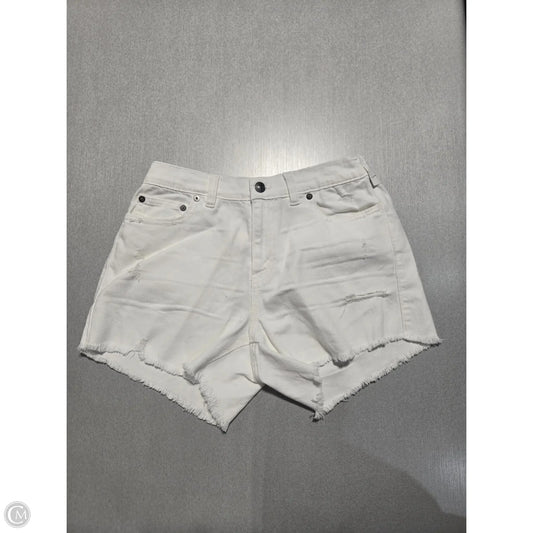 Shorts By Aerie In White Denim, Size: S