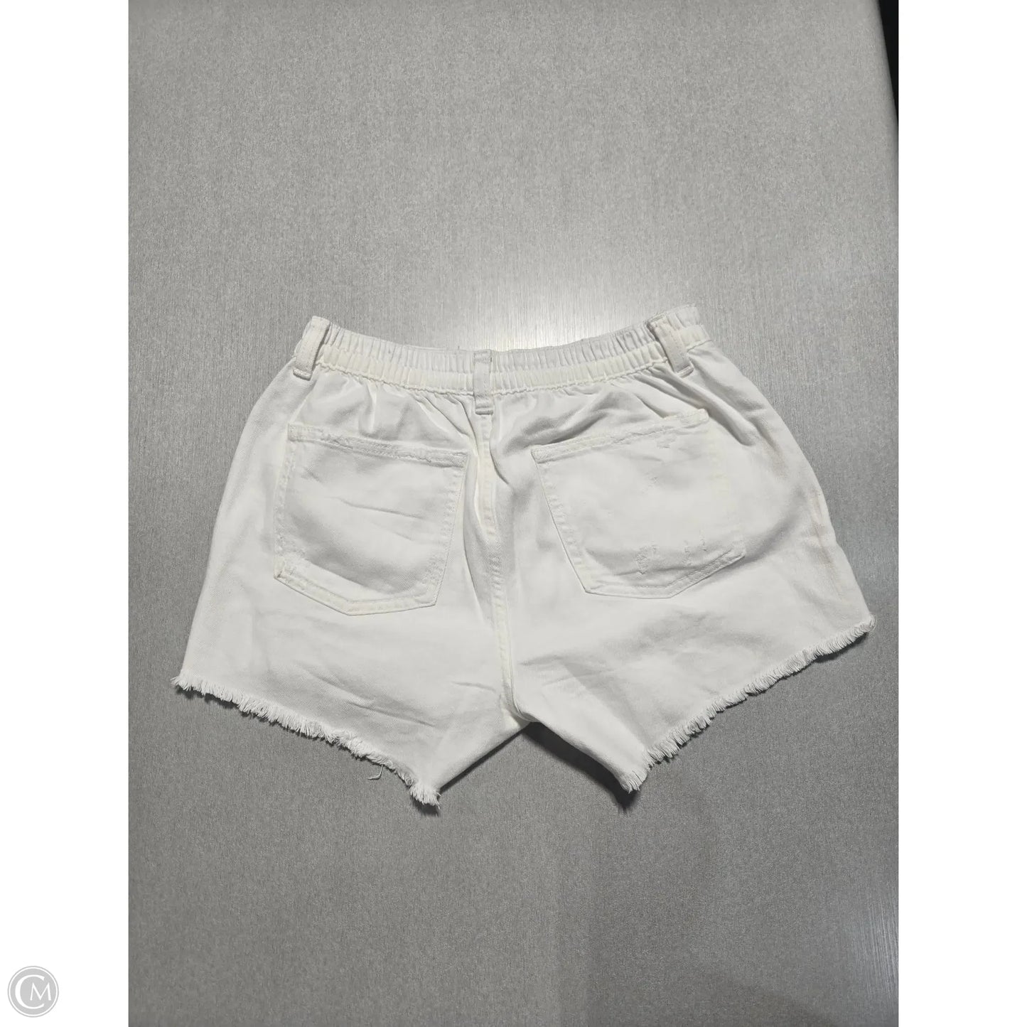 Shorts By Aerie In White Denim, Size: S