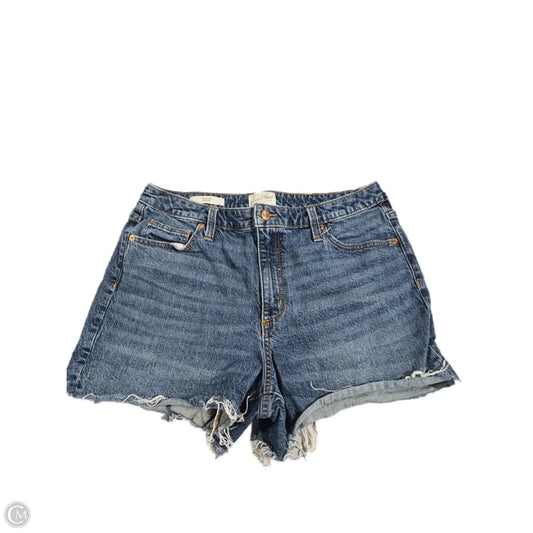 Shorts By Universal Thread In Blue Denim, Size: 12