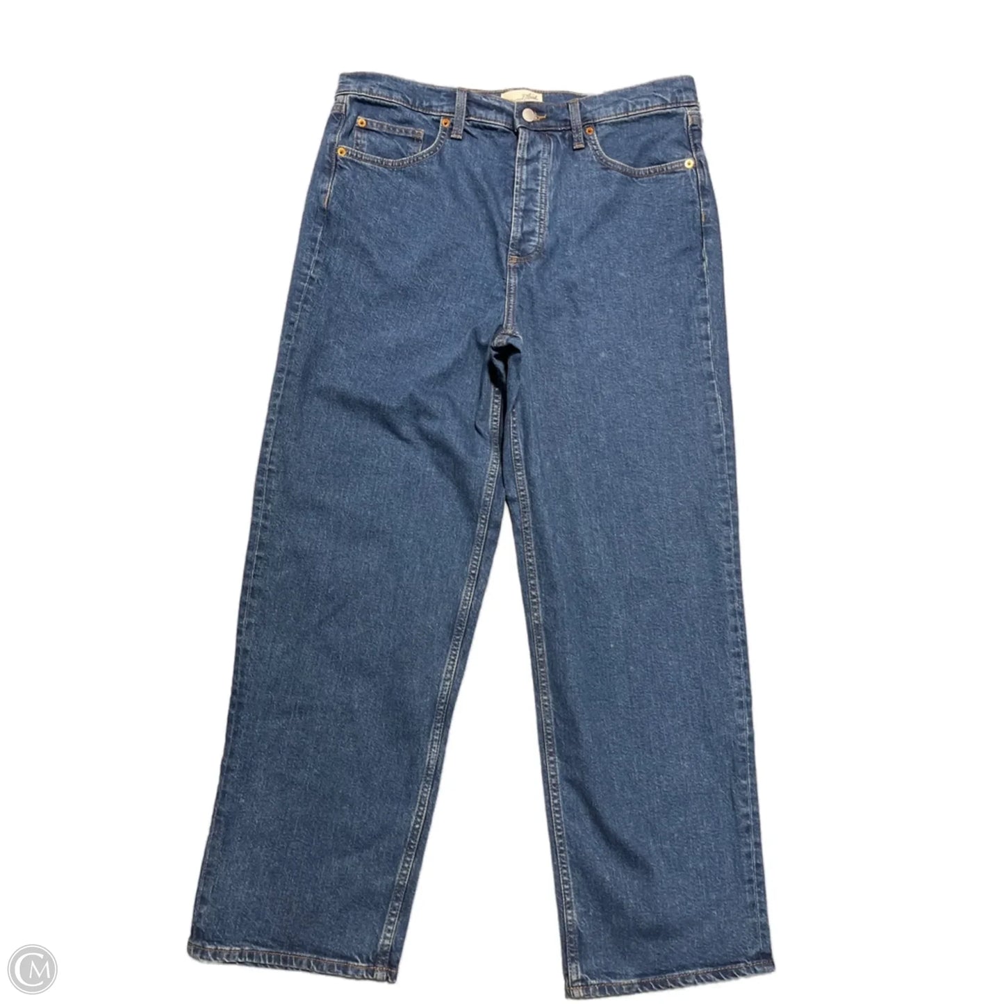 Jeans Straight By Universal Thread In Blue Denim, Size: 14