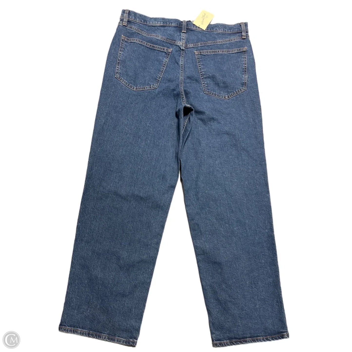 Jeans Straight By Universal Thread In Blue Denim, Size: 14