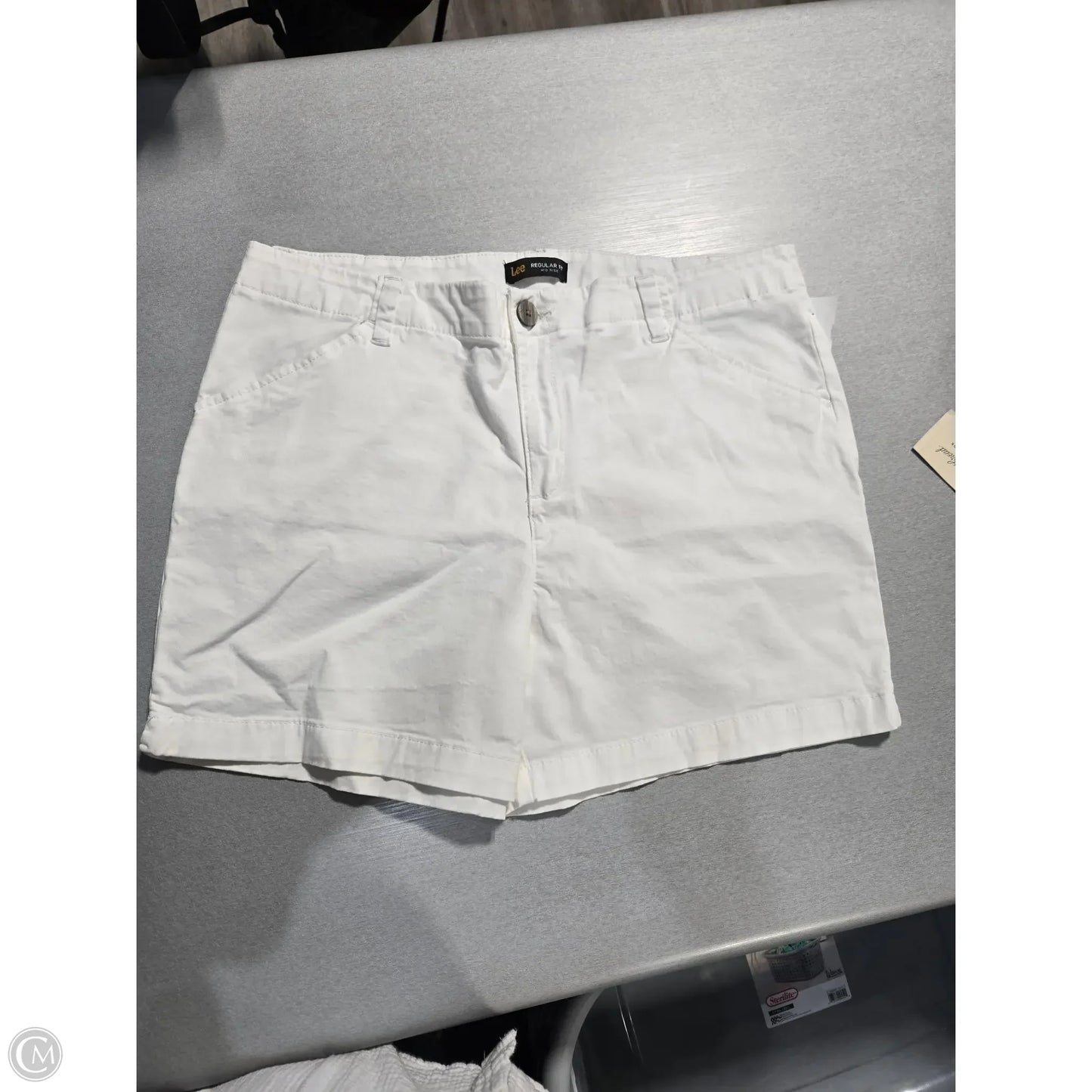 Shorts By Lee In White, Size: 16