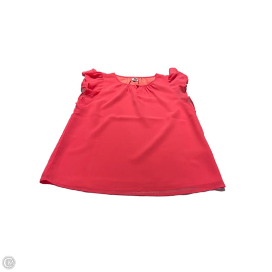 Top Sleeveless By J. Crew In Coral, Size: Xs