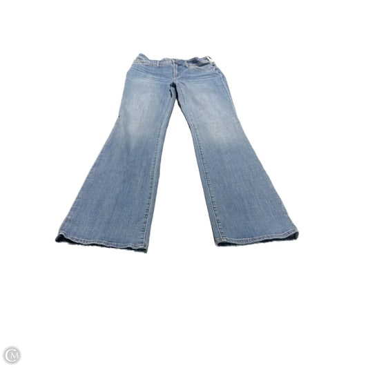 Jeans Flared By Chicos In Blue Denim, Size: 2