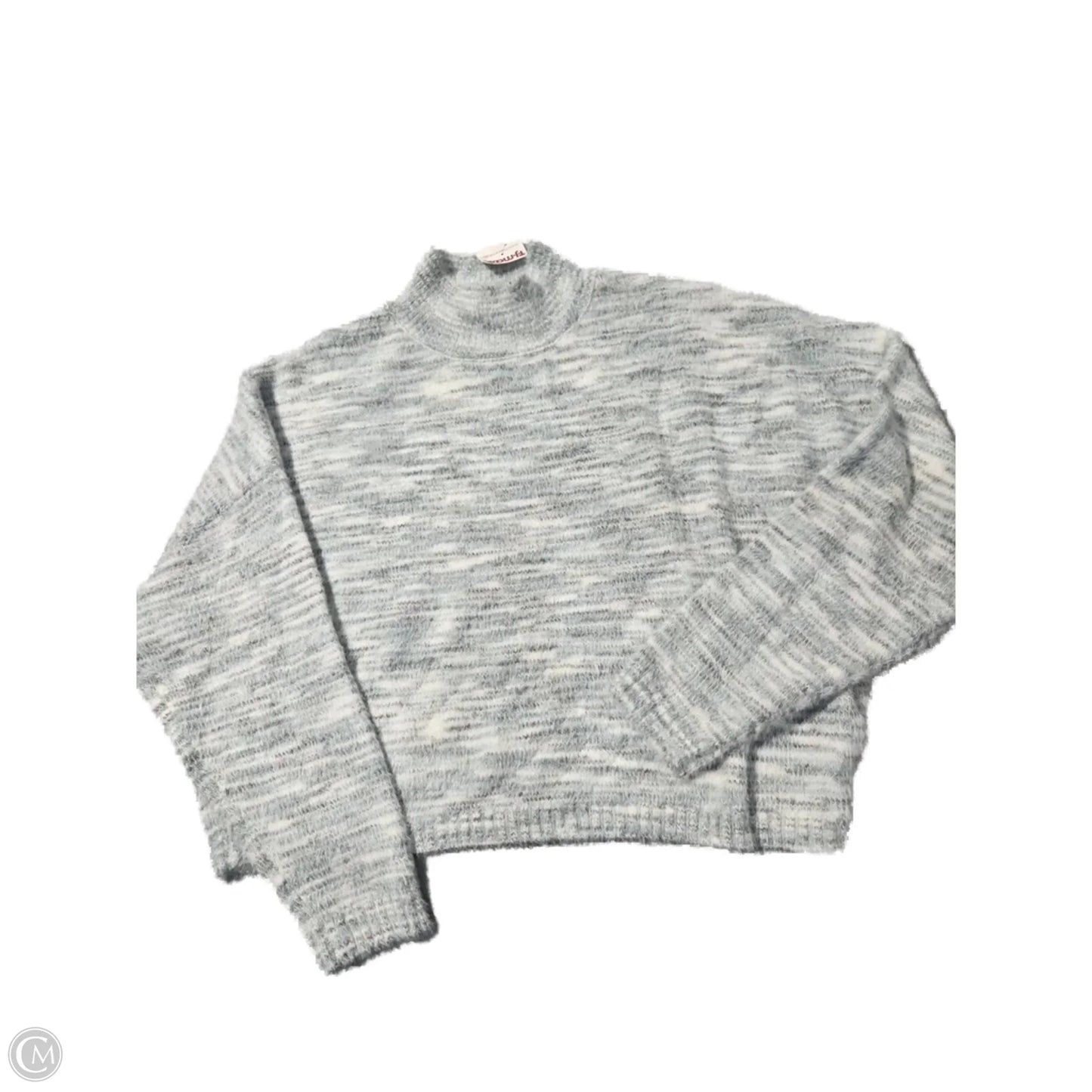 Top Long Sleeve By Sincerely Jules In Green & White, Size: M