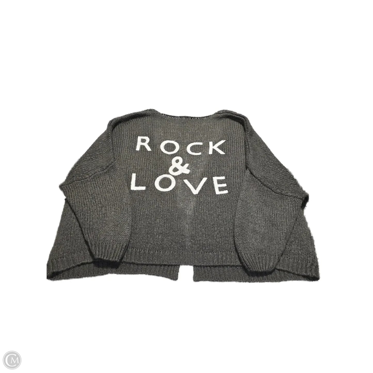 Cardigan By Elan In Grey, Size: Osfm