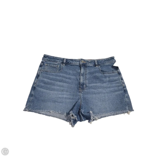 Shorts By American Eagle In Blue Denim, Size: 18