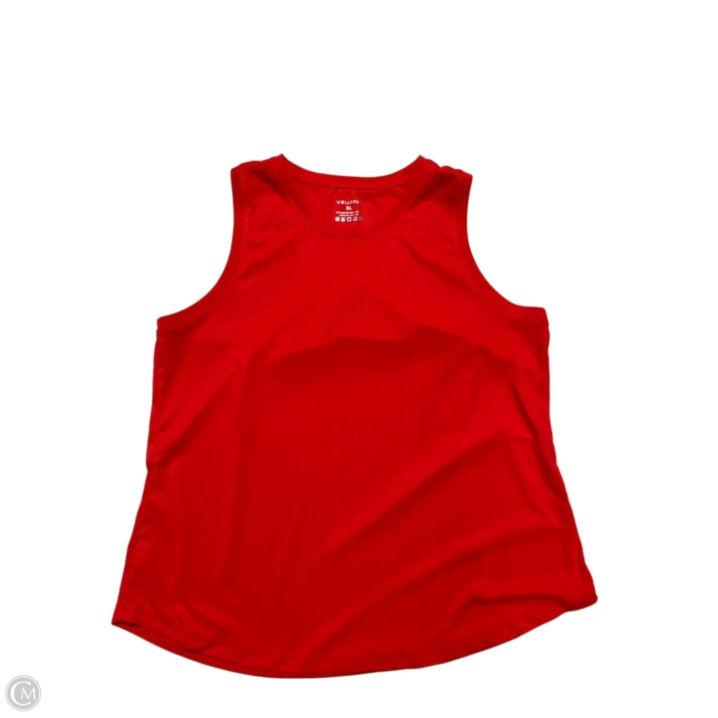 Athletic Tank Top By Cme In Red, Size: Xl