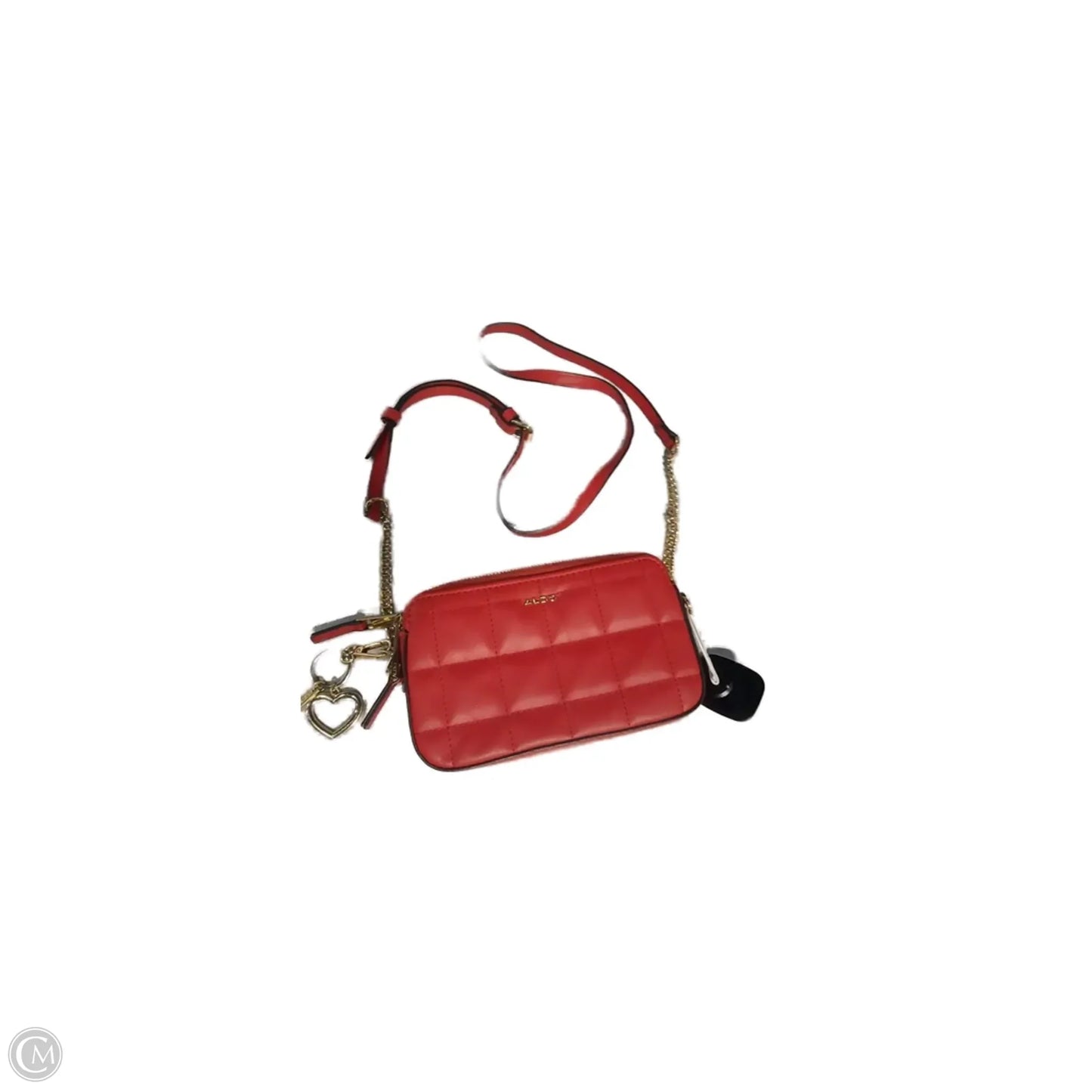 Crossbody Leather By Aldo, Size: Small