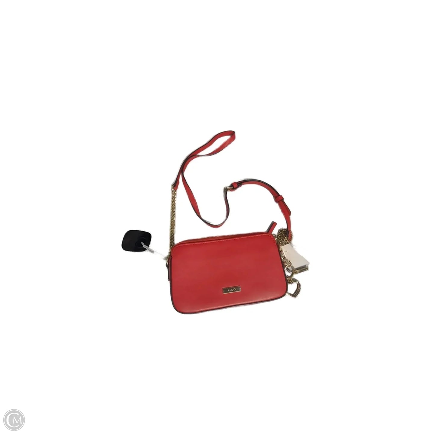 Crossbody Leather By Aldo, Size: Small
