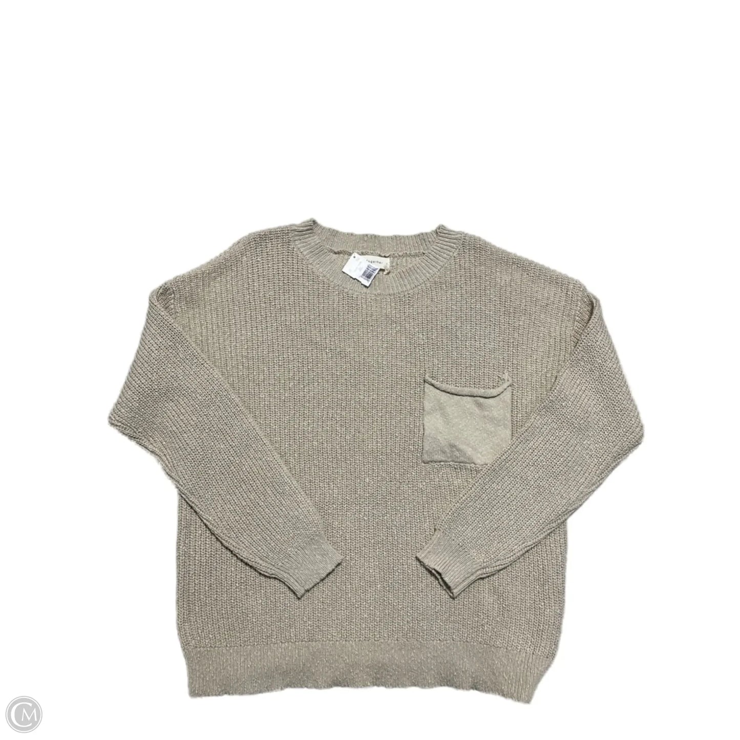Sweater By By Together In Cream, Size: S