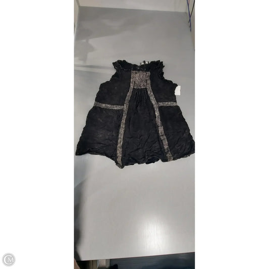 Top Sleeveless By Pol In Black, Size: S