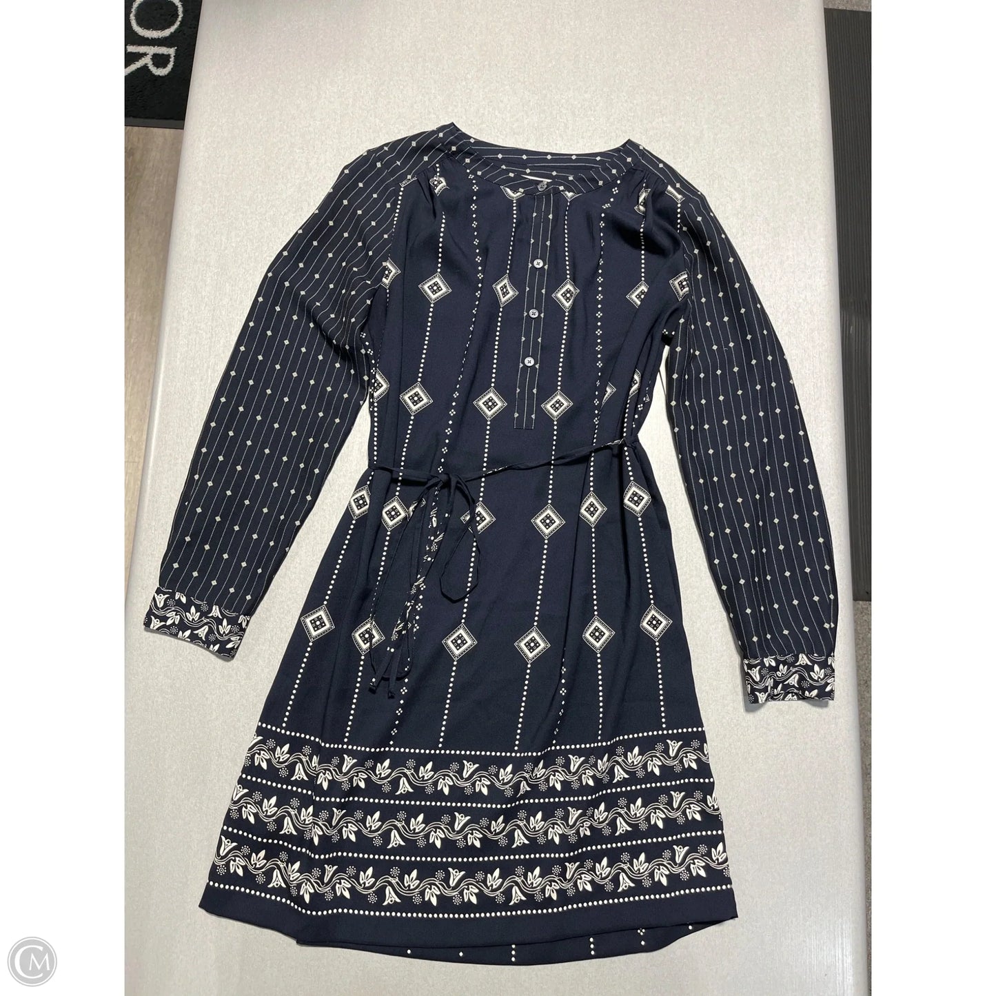 Dress Casual Short By Loft In Navy, Size: Mp