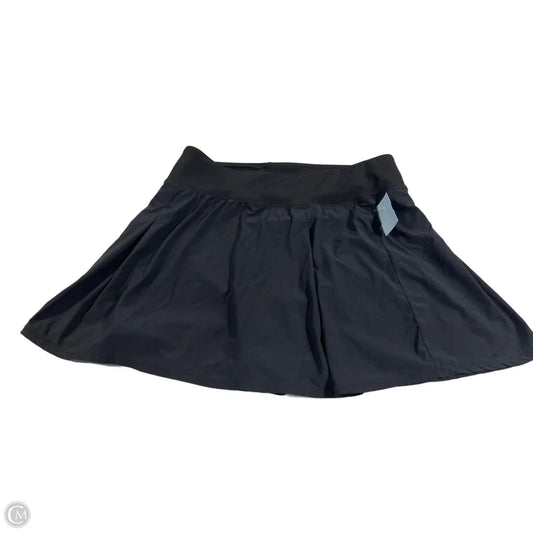 Athletic Skort By Mono B In Black, Size: L