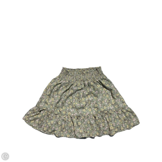 Skirt Mini & Short By Cme In Green, Size: L