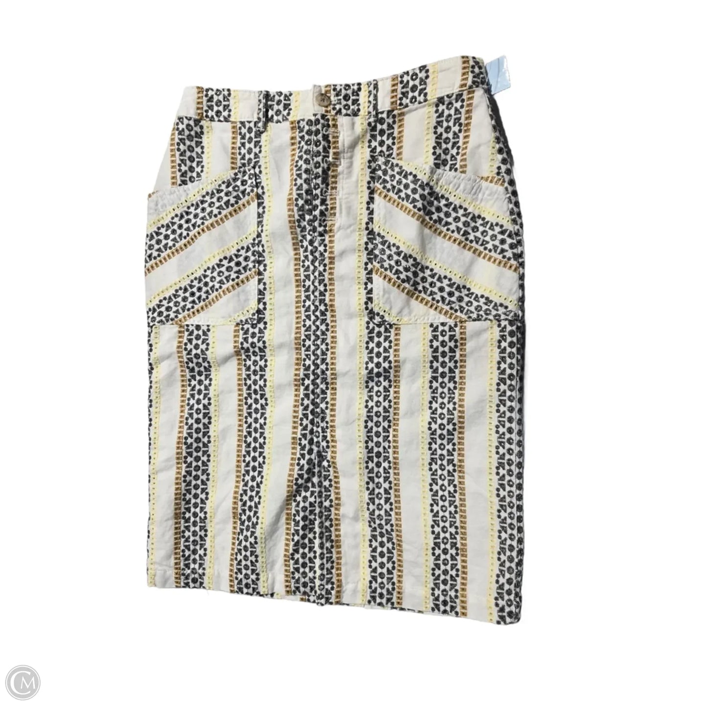 Skirt Midi By Anthropologie In Multi-colored, Size: 8