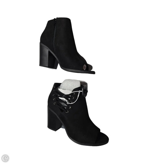 Shoes Heels Block By Soda In Black, Size: 8.5