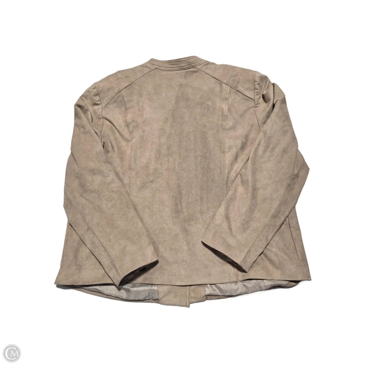 Jacket Other By Chicos In Beige, Size: 1x