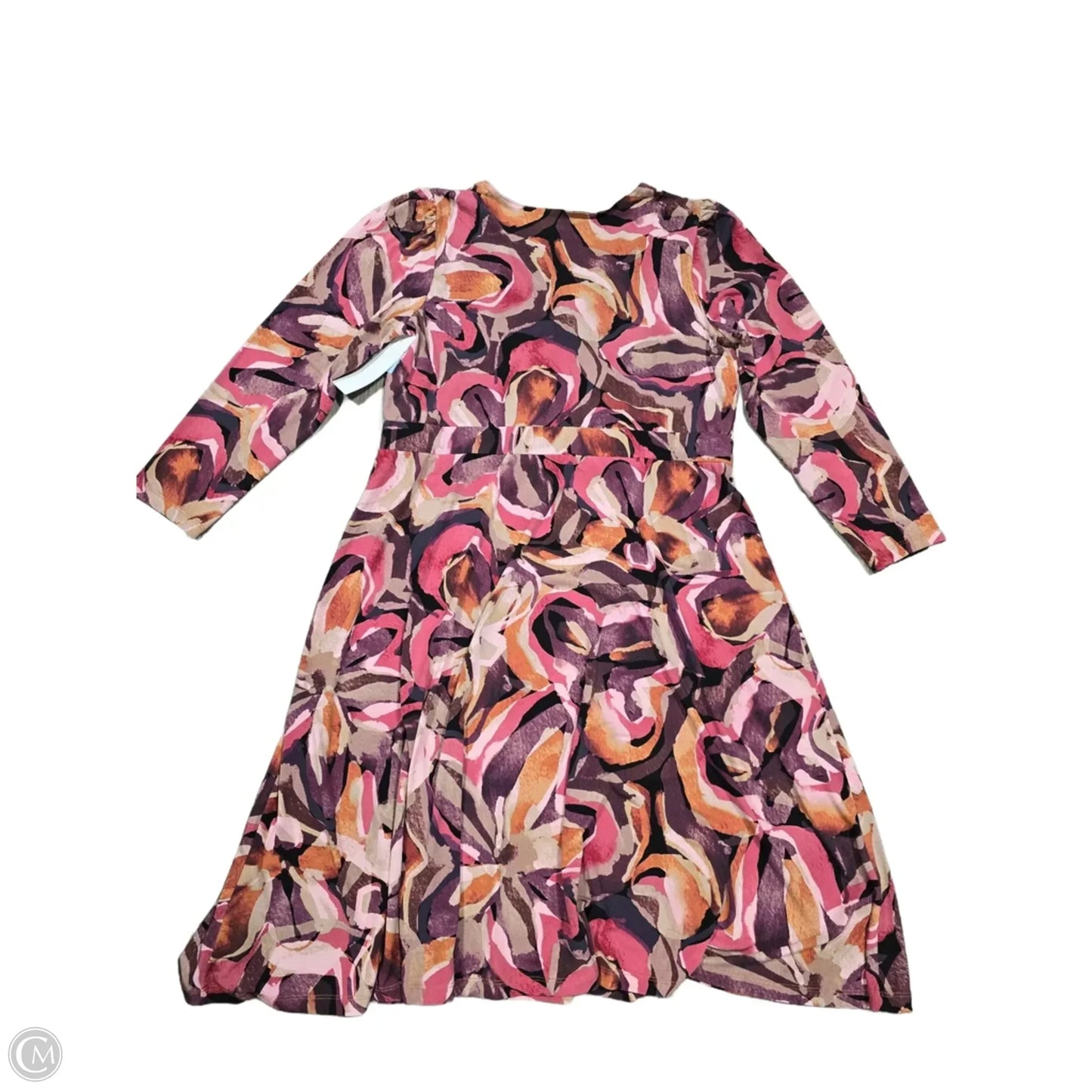 Dress Party Midi By Susan Graver In Multi-colored, Size: Lp