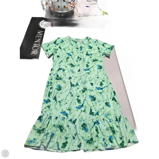 Dress Casual Short By Isaac Mizrahi Live Qvc In Green, Size: L