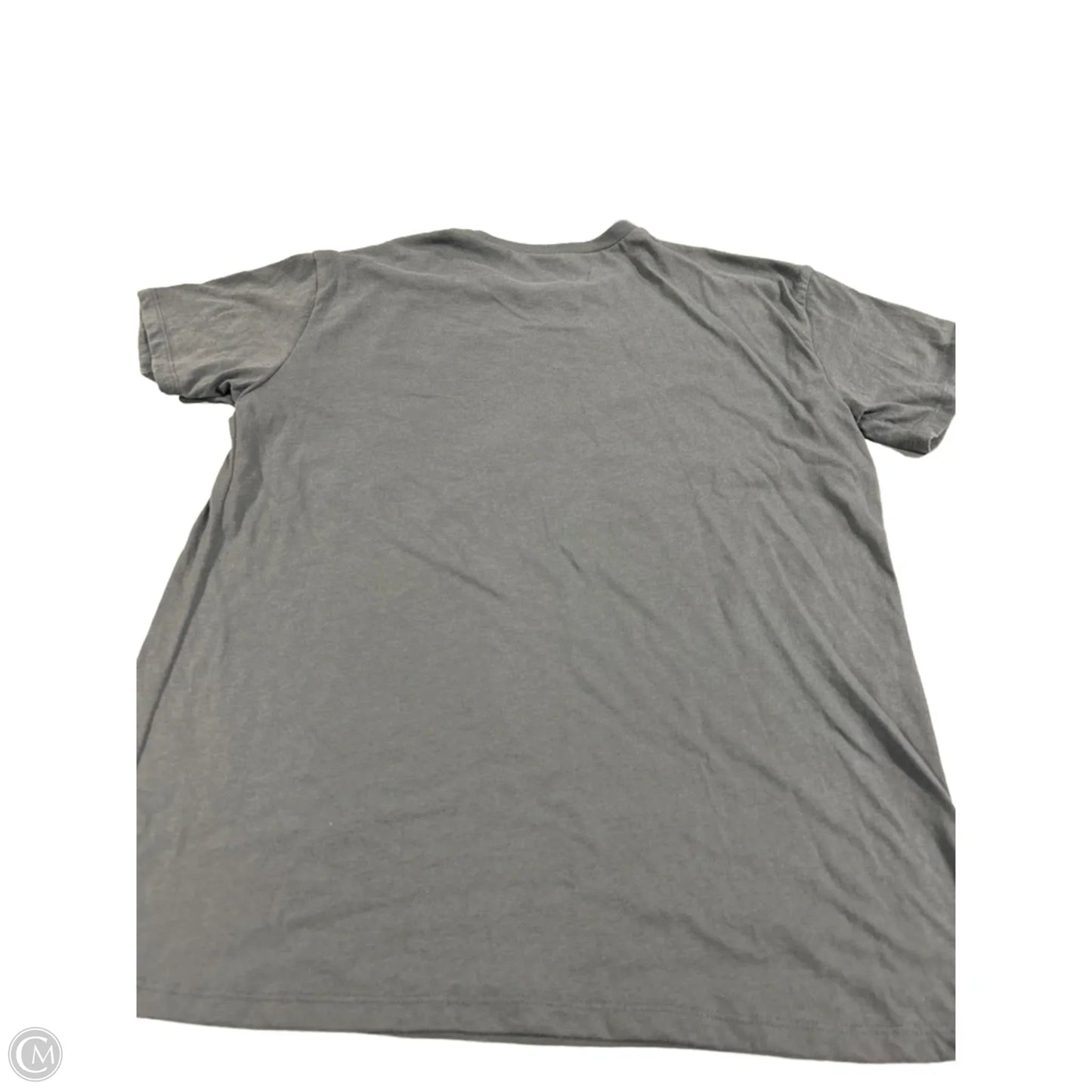 Top Short Sleeve By Grayson Threads In Grey, Size: L