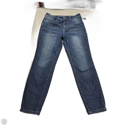 Jeans Skinny By Maurices In Blue Denim, Size: 12