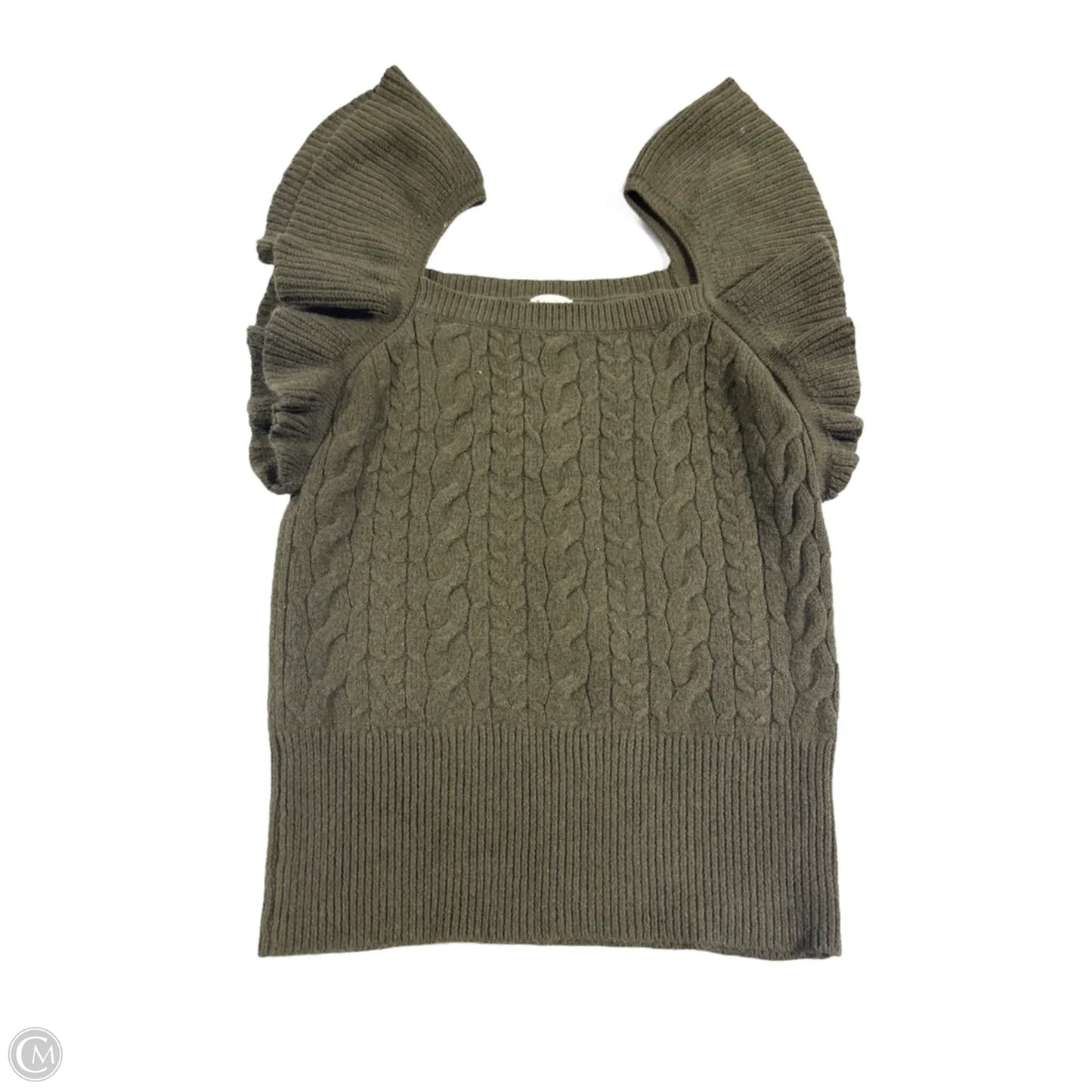 Top Short Sleeve By A New Day In Green, Size: Xs