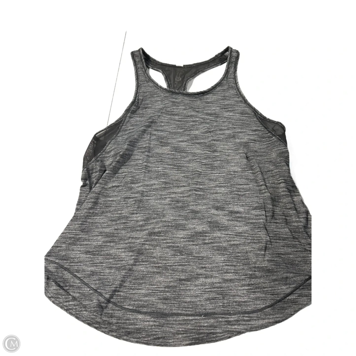 Athletic Tank Top By Lululemon In Grey, Size: M