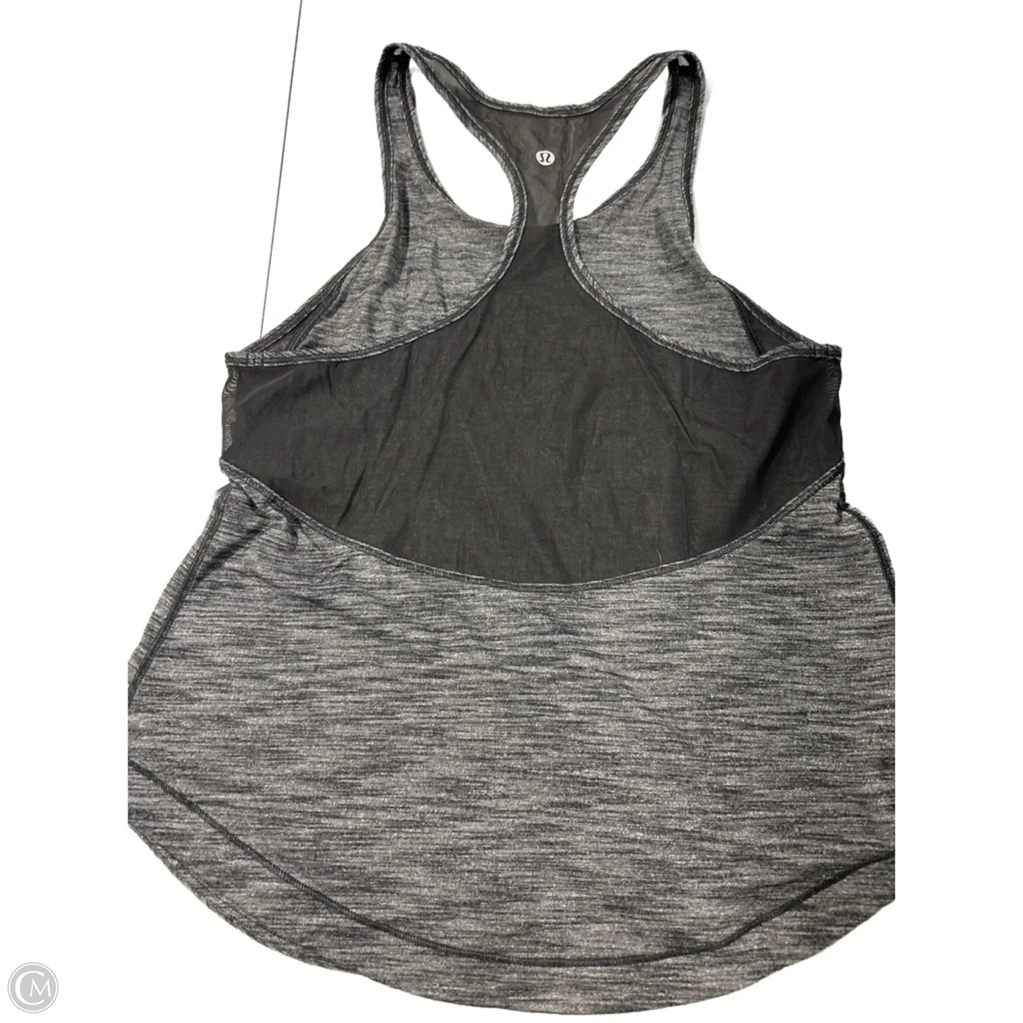 Athletic Tank Top By Lululemon In Grey, Size: M