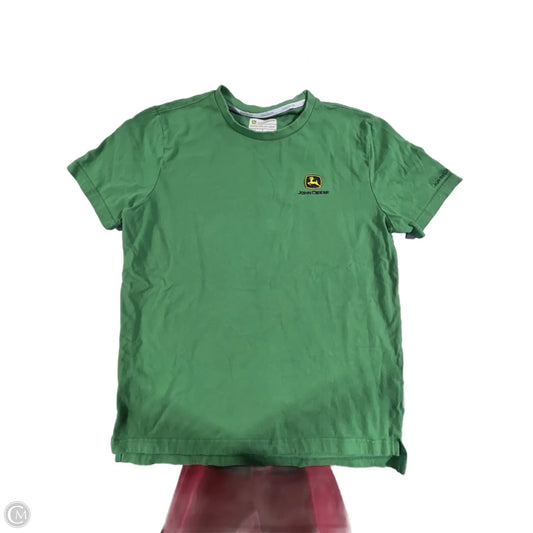Top Short Sleeve By Cme In Green, Size: S