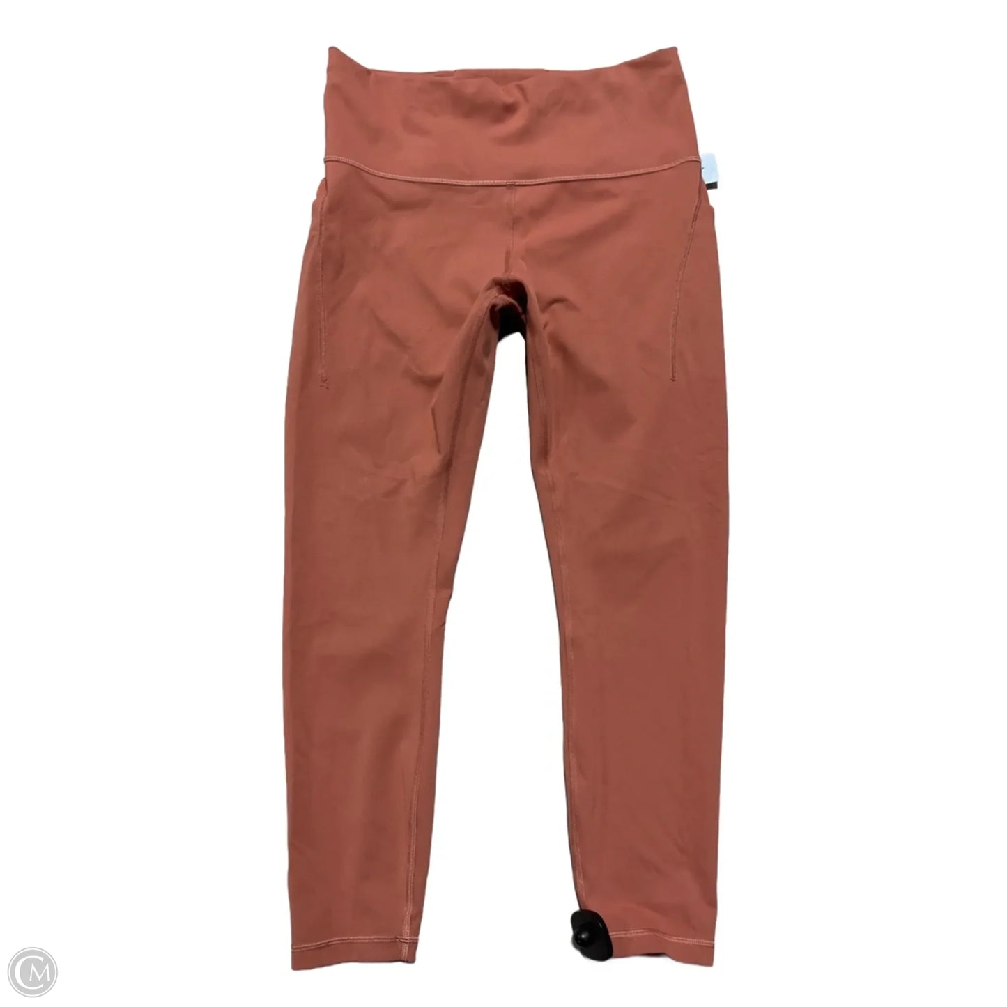 Athletic Leggings By Lululemon In Peach, Size: 12