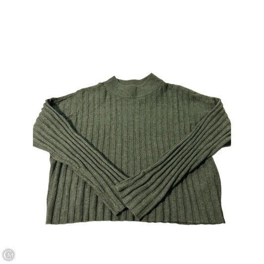 Top Long Sleeve By Madewell In Green, Size: M