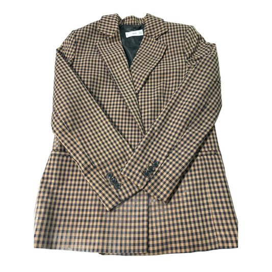 Blazer By Mng In Blue & Brown, Size: S